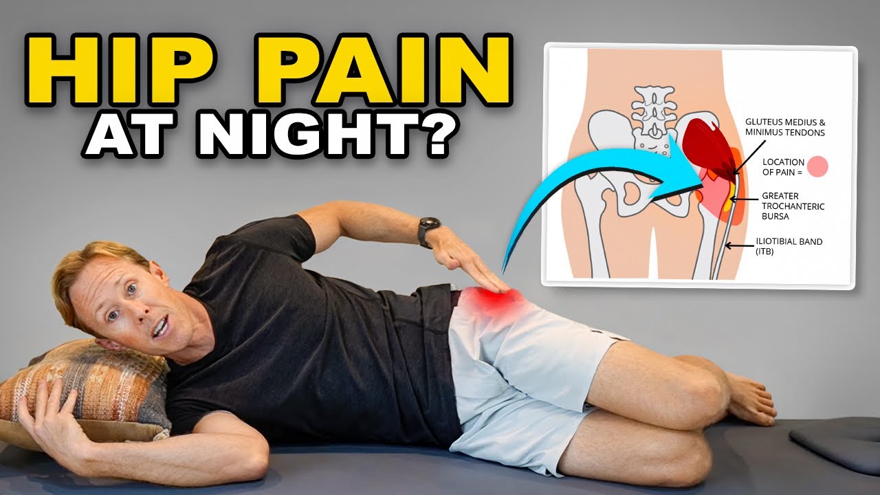 Why does my hip hurt while sleeping: visual explanation
