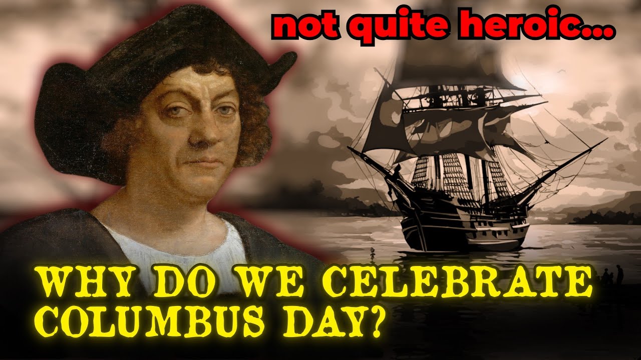 Why do we have columbus day: visual explanation