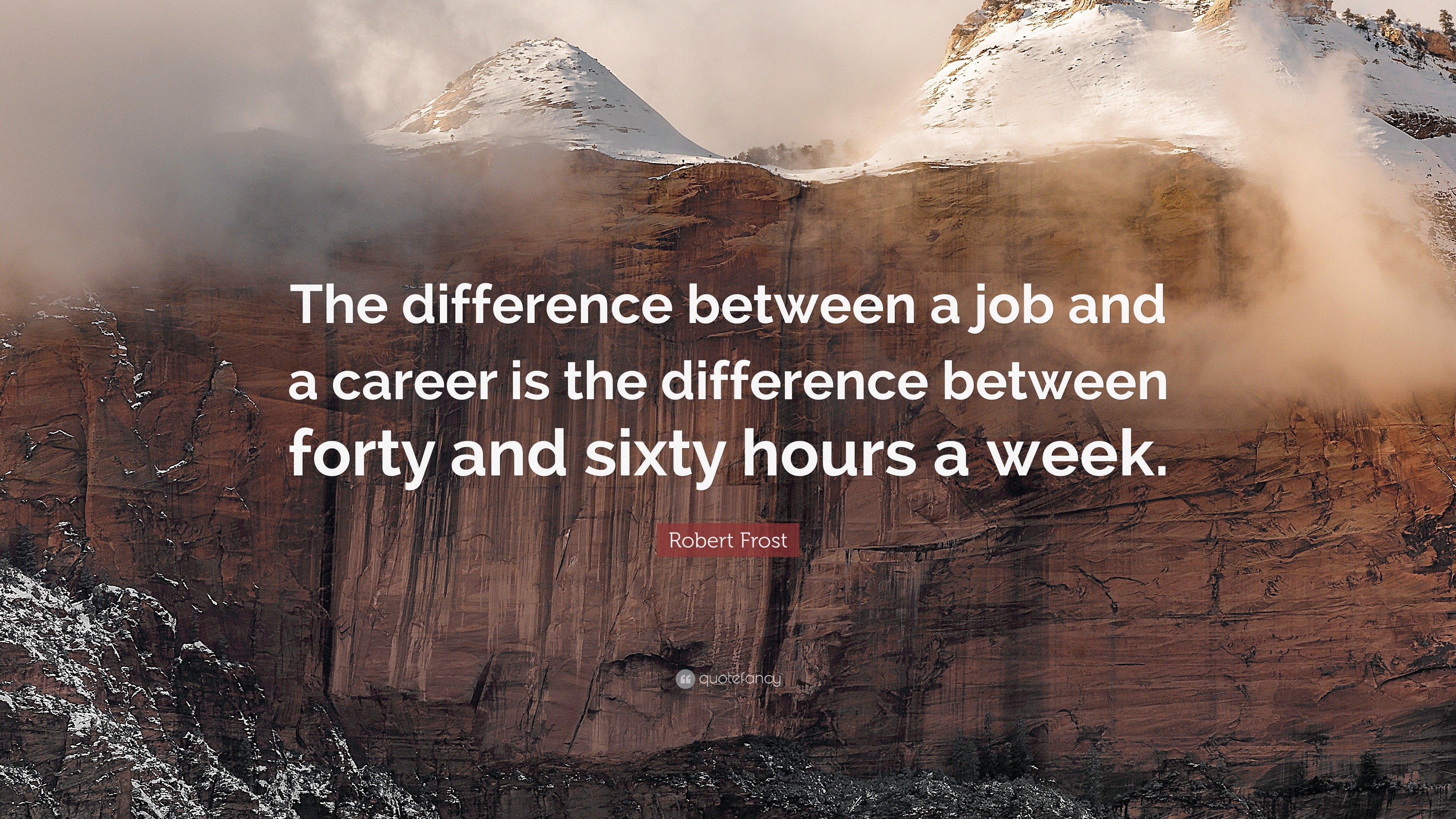 What is the difference between a job and a career: visual explanation