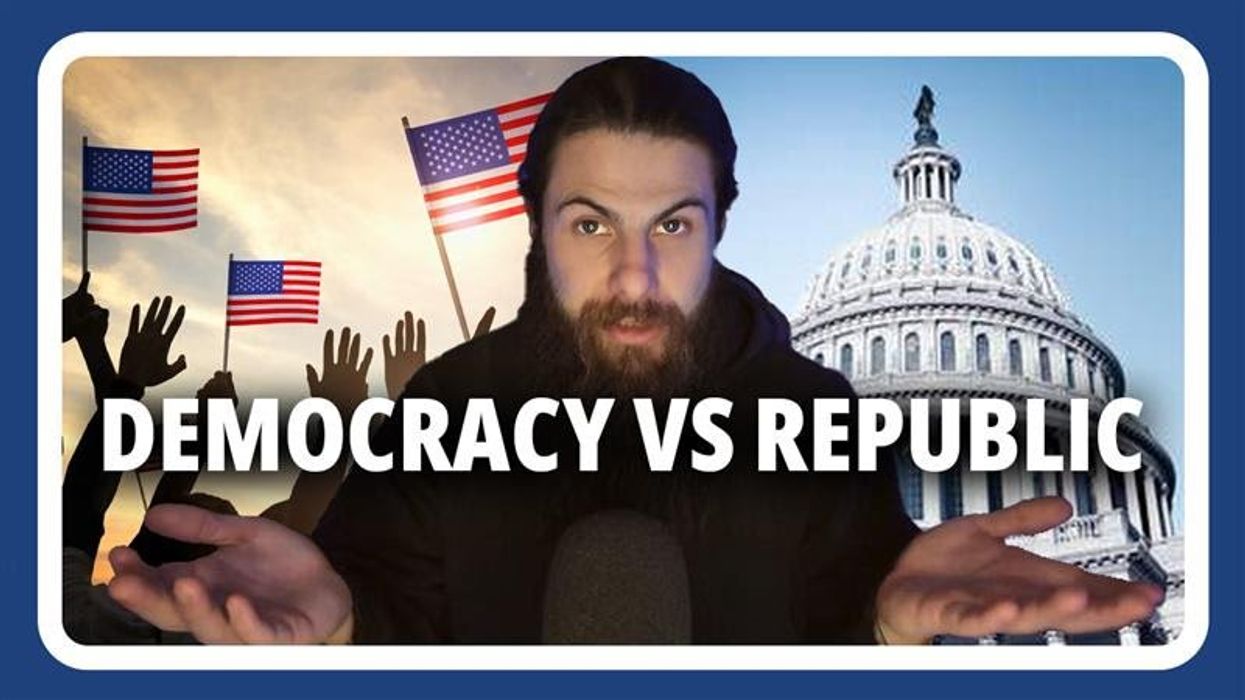 What is the difference between a republic and a democracy: main illustration
