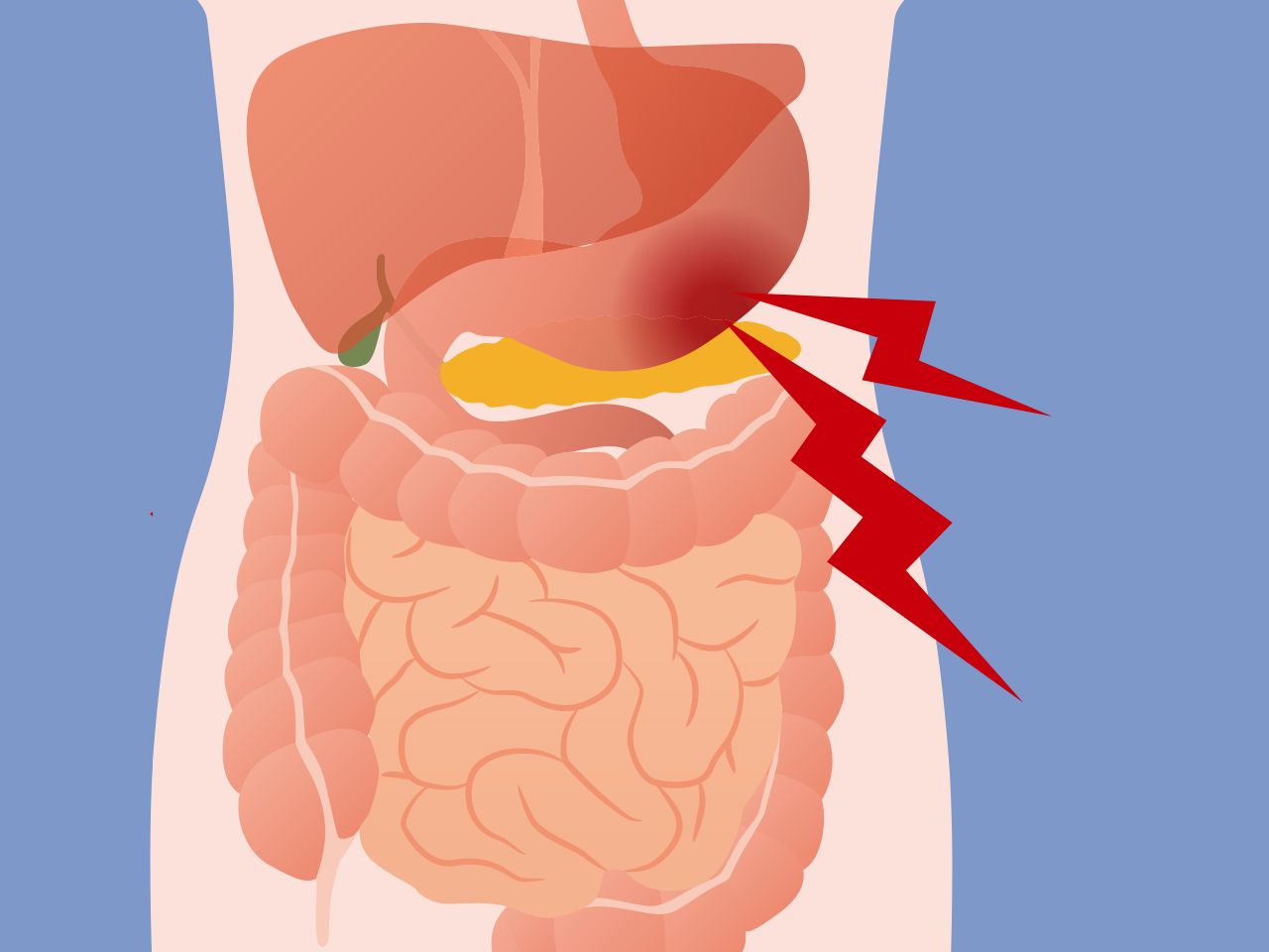 Why do i have sharp pain in my stomach: main illustration
