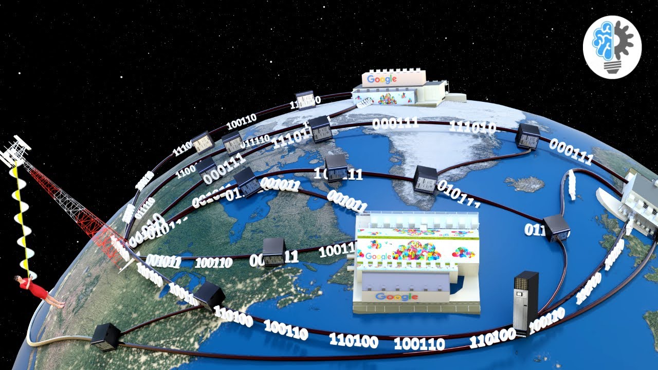 How does internet works: main illustration