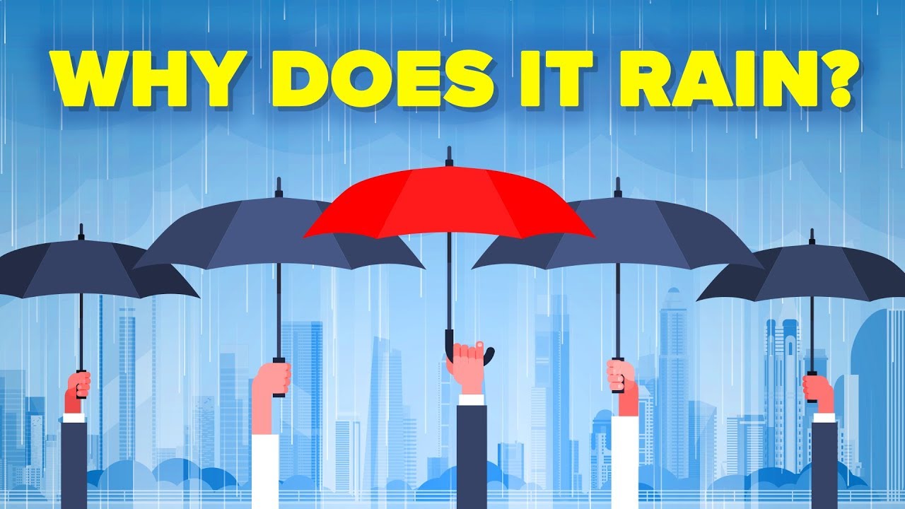 Why does is rain: visual explanation