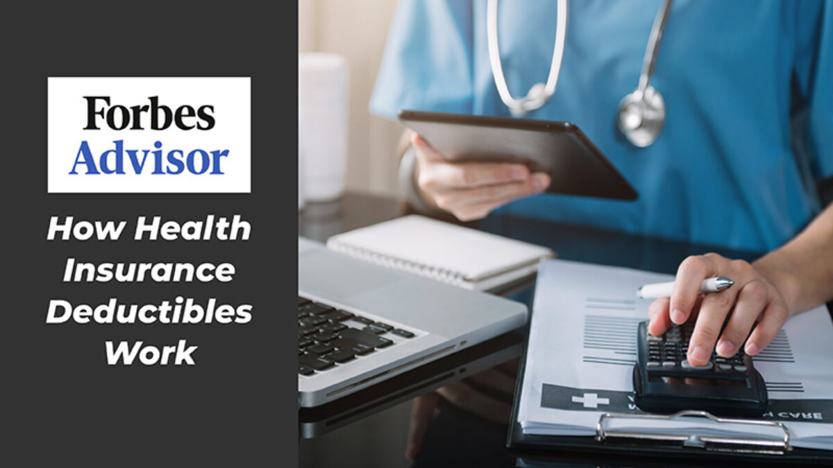 How does deductible for health insurance work: main illustration