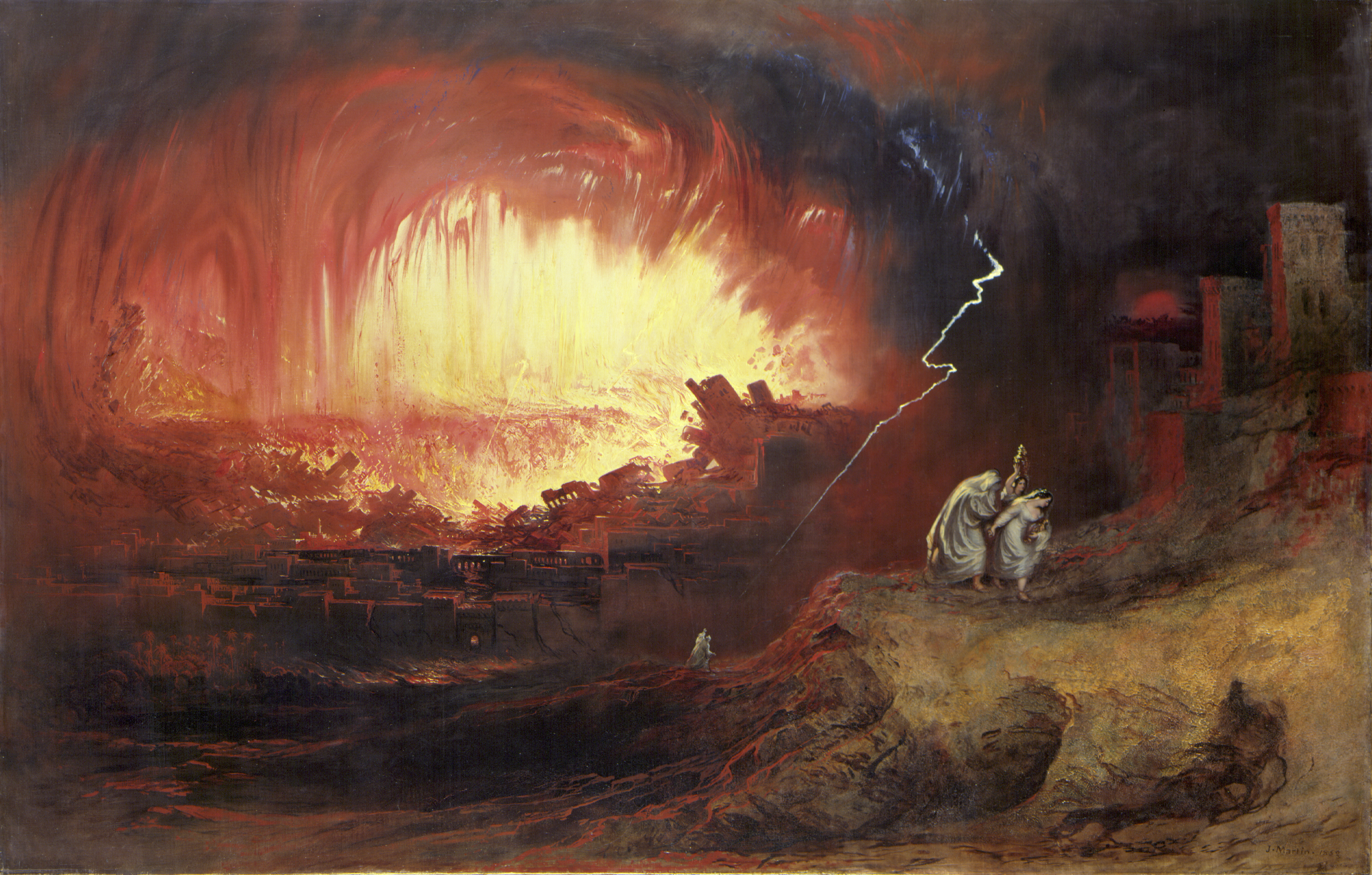 Why does god destroy sodom and gomorrah: main illustration
