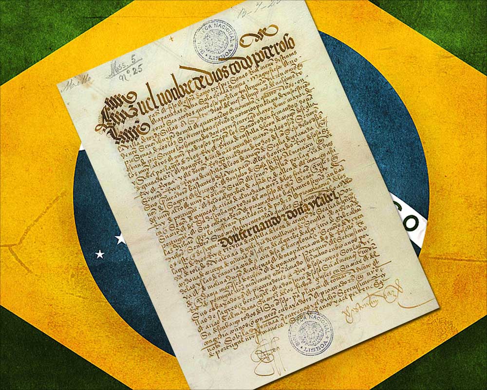 Why does brazil speak portuguese: main illustration
