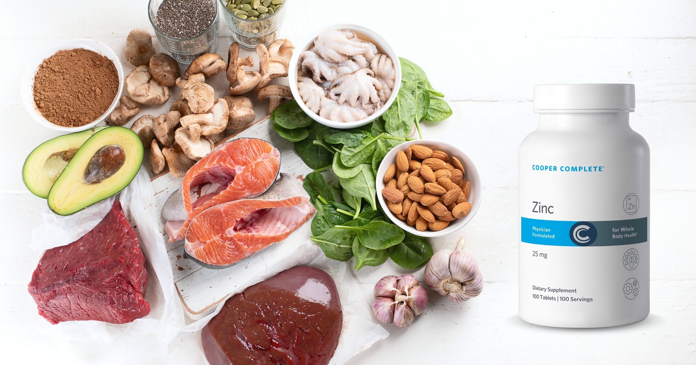 Benefits of using zinc: main illustration