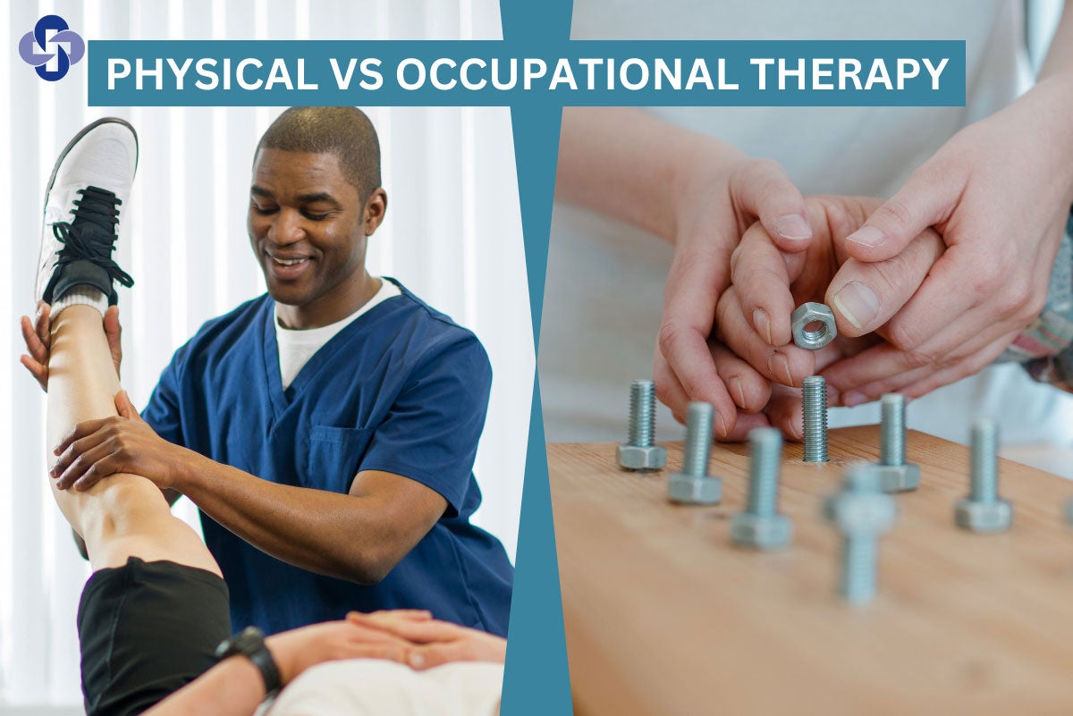 What is the difference between pt and ot: visual explanation