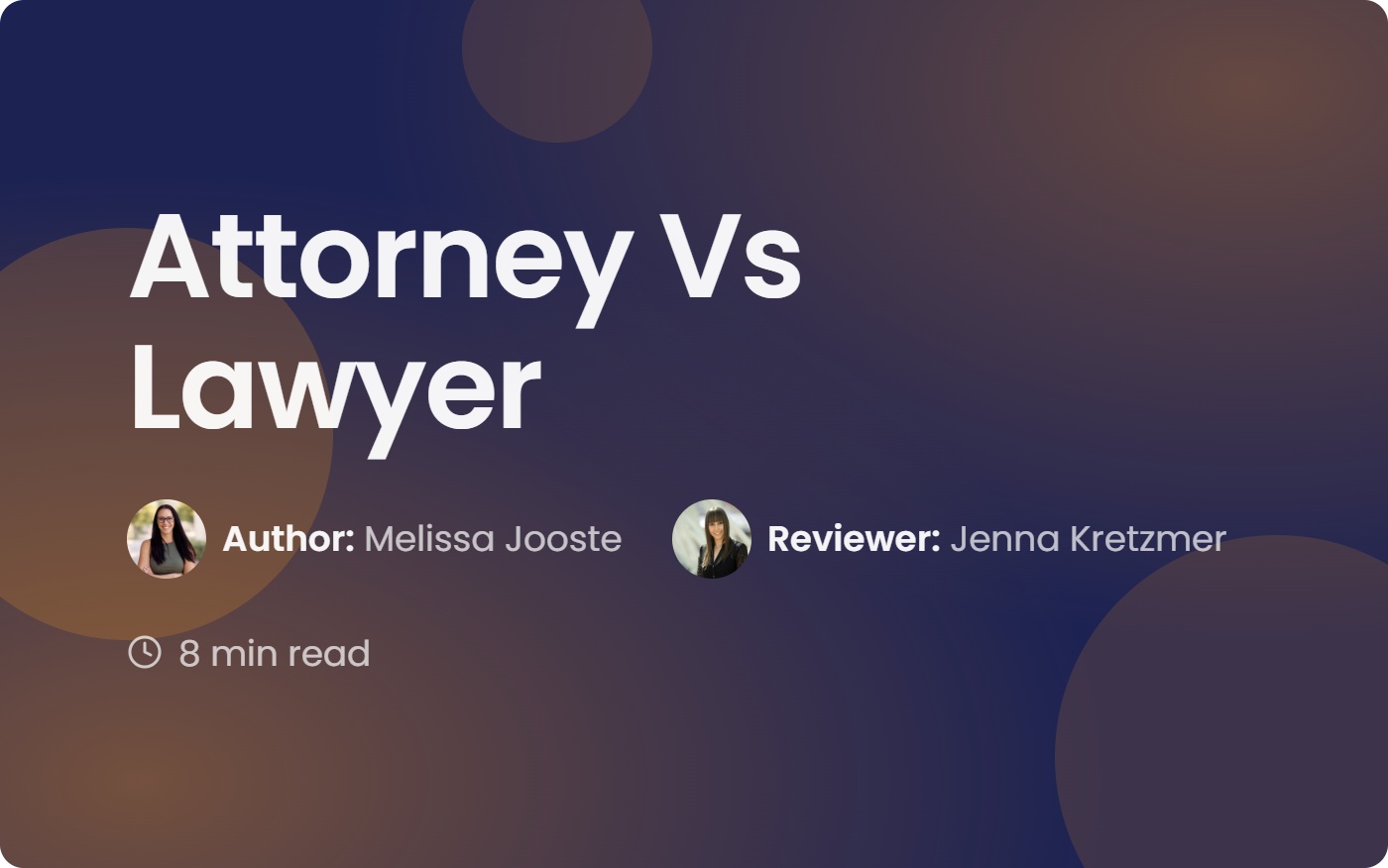 What's difference between attorney and lawyer: main illustration