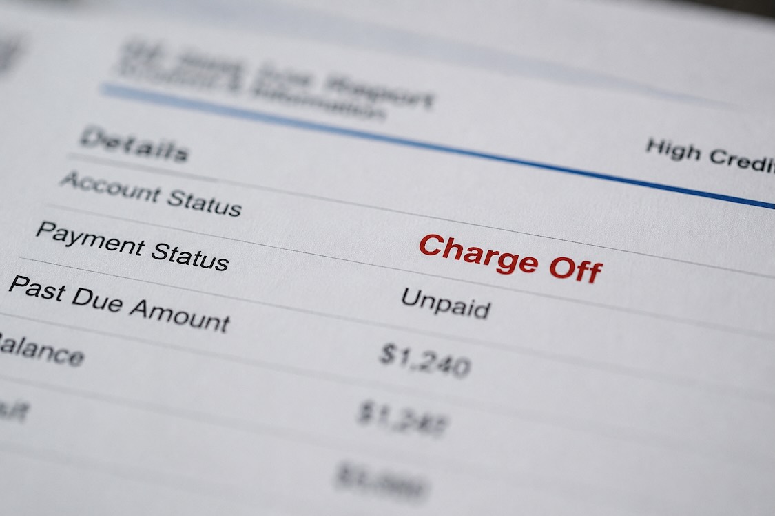 What does it mean when an account is charged off: main illustration