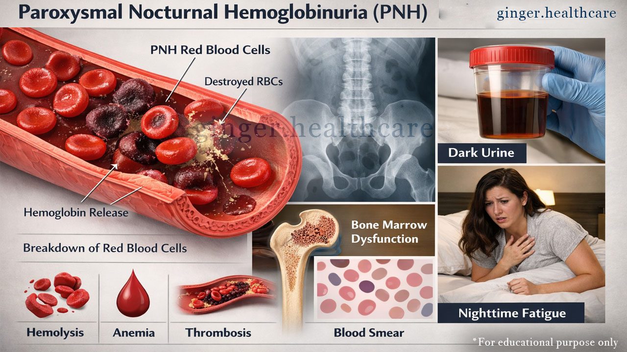 What causes red blood cells to be high: visual explanation