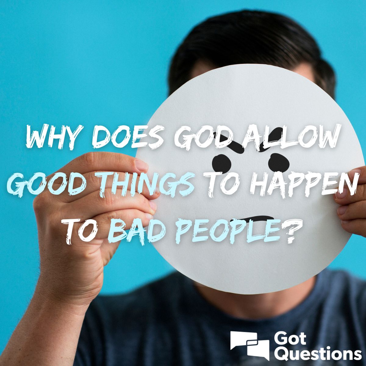 Why does god allow evil things to happen: visual explanation