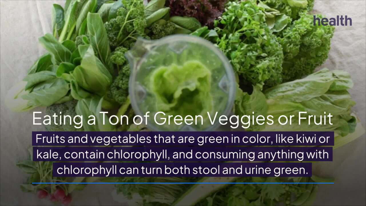 What happens if my poop is green: main illustration