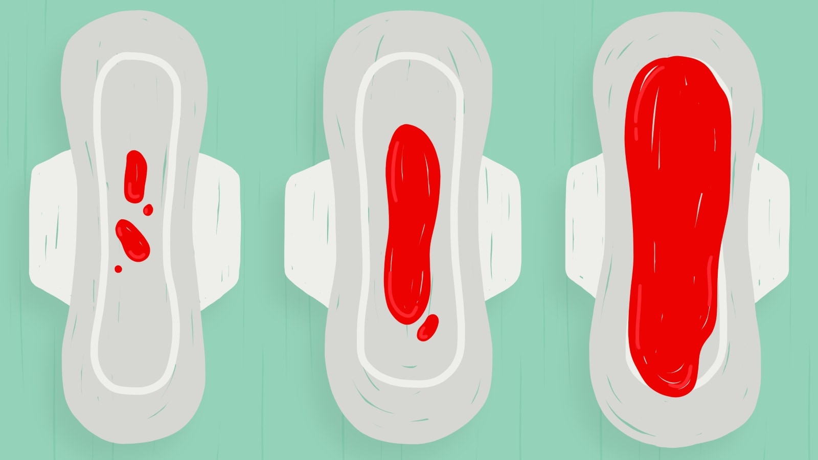 Difference between spotting and periods: main illustration