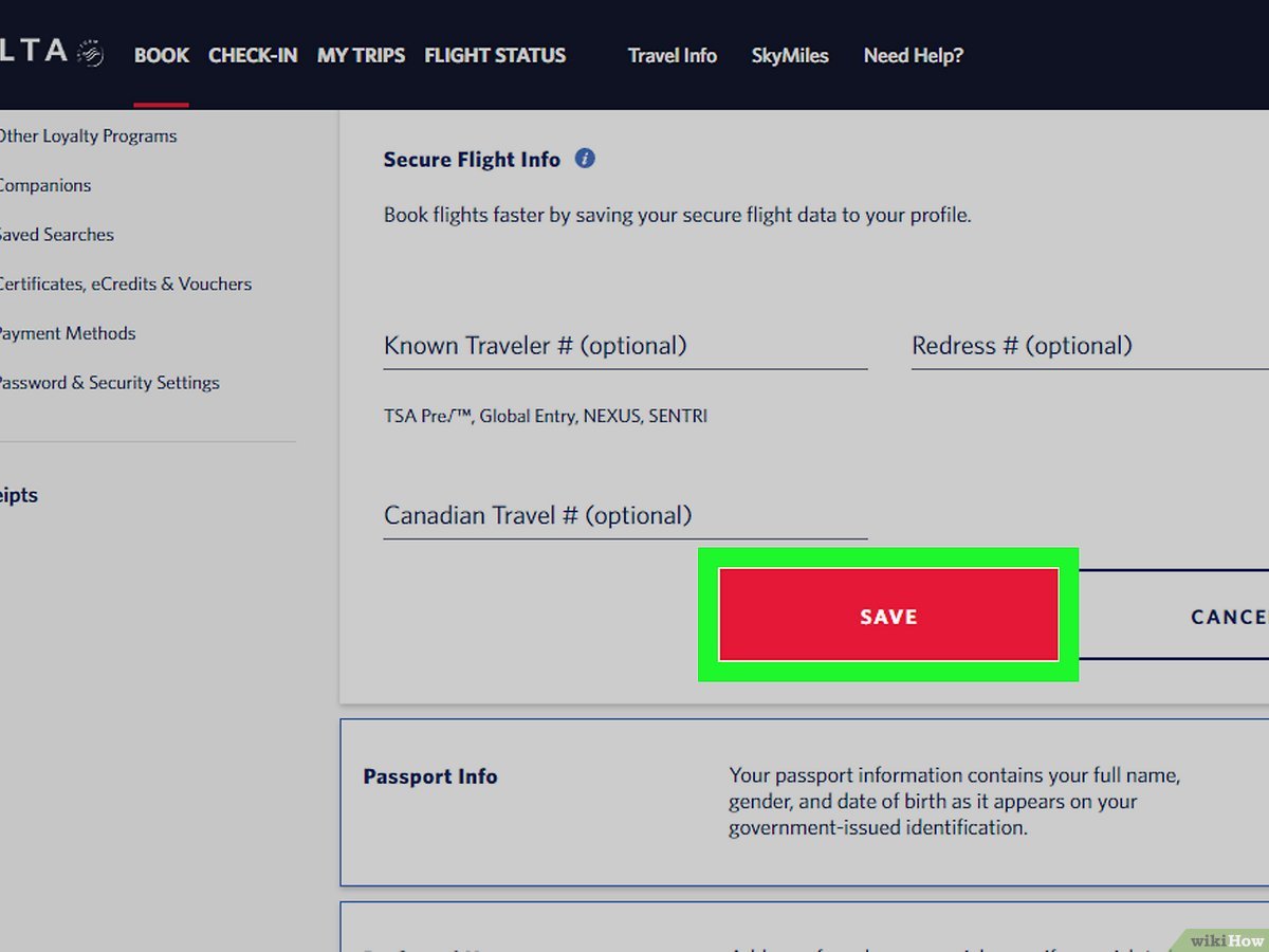 How can i find my known traveler number: visual explanation